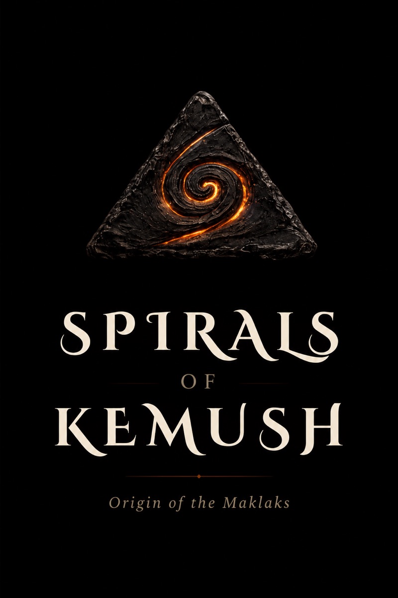 Cover of The Spirals of Kemush — Origin of the Maklaks