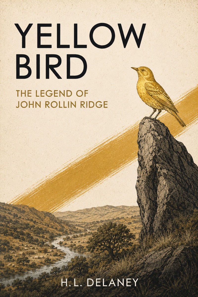 Cover of Yellow Bird: The Legend of John Rollin Ridge by H.L. Delaney
